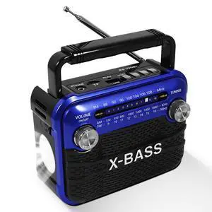Portable AM FM SW Radio with Bluetooth 5.0, Emergency Flashlight, USB Rechargeable Digital Tuner, Battery Operated Shortwave Radio for Camping Outdoor Home Portable AM FM SW Radio with Bluetooth 5.0, Emergency Flashlight, USB Rechargeable Digital Tuner, Battery Operated Shortwave Radio for Camping Outdoor Home