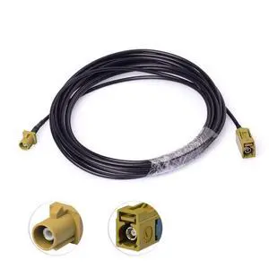 wlaniot Fakra K Female to Male Pigtail Cable RG174 16.4ft Sirius Antenna Extension Cable Truck/RV XM Satellite Radio Antenna wlaniot Fakra K Female to Male Pigtail Cable RG174 16.4ft Sirius Antenna Extension Cable Truck/RV XM Satellite Radio Antenna