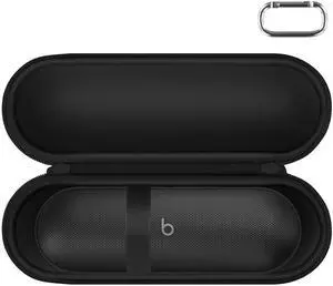 Hard Case for Beats Pill - Speaker Matte Black | EVA case construction, Water-resistant design, Dust-resistant design, Case only Hard Case for Beats Pill - Speaker Matte Black | EVA case construction, Water-resistant design, Dust-resistant design, Case only