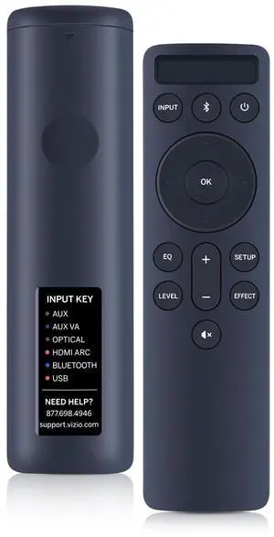 New Replacement for VIZIO Backlit 5.1 Display Sound Bar Remote, Compatible with Vizio D51 D51-H V51-H6 M51A-H6 and Other Soundbar Models New Replacement for VIZIO Backlit 5.1 Display Sound Bar Remote, Compatible with Vizio D51 D51-H V51-H6 M51A-H6 and Other Soundbar Models