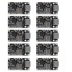 10pcs Type-C USB 2S BMS 15W 8.4V 12.6V 1.5A Boost Power Supply Module Support Fast Charge with Indicator Lithium Battery Charging 10pcs Type-C USB 2S BMS 15W 8.4V 12.6V 1.5A Boost Power Supply Module Support Fast Charge with Indicator Lithium Battery Charging