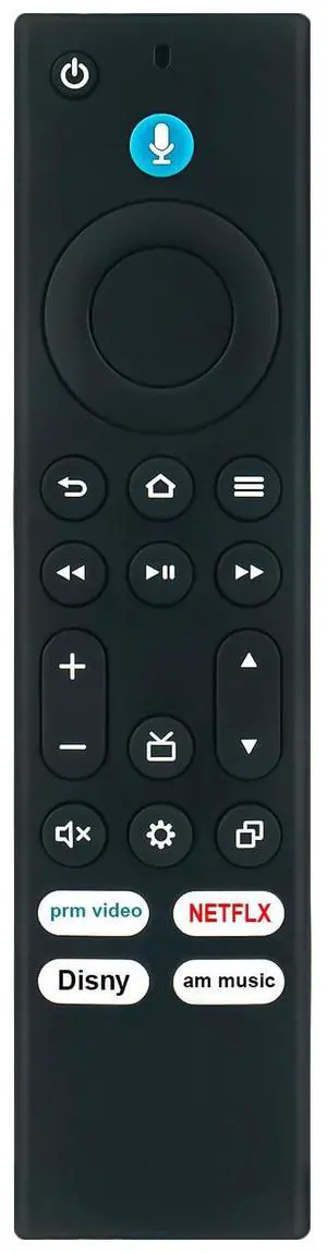 New Replacement Voice Remote Control fit for Hisense Smart TV 43QD6QF | 50QD6QF 55QD6QF 65QD6QF 75QD6QF 85QD6QF 100QD6QF 55U65QF 65U65QF 85U65QF 75U65QF 100U65QF 43A4NF 40A4NF 32A4NF New Replacement Voice Remote Control fit for Hisense Smart TV 43QD6QF | 50QD6QF 55QD6QF 65QD6QF 75QD6QF 85QD6QF 100QD6QF 55U65QF 65U65QF 85U65QF 75U65QF 100U65QF 43A4NF 40A4NF 32A4NF