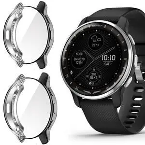 Compatible for Garmin D2 Air Case, All-Around Protective TPU Bumper Cover Screen Protector Case Cover Compatible for Garmin D2 Air X10 Compatible for Garmin D2 Air Case, All-Around Protective TPU Bumper Cover Screen Protector Case Cover Compatible for Garmin D2 Air X10