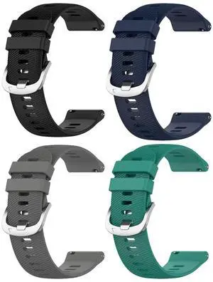 4 Pack Silicone Bands Compatible With COROS Pace 3/4,COROS Pace Pro/Apex 2 PRO/Apex PRO/Apex 4 42mm,Sports Beathable Silicone Replacement Watch Strap for Men Women 4 Pack Silicone Bands Compatible With COROS Pace 3/4,COROS Pace Pro/Apex 2 PRO/Apex PRO/Apex 4 42mm,Sports Beathable Silicone Replacement Watch Strap for Men Women