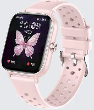 Smart Watch for Women, 1.83" HD Smartwatch Compatible Android & iOS (Answer/Make Calls), 130+ Sport Modes Fitness Tracker with Heart Rate/Sleep/SpO2 Monitor, IP68 Waterproof Smart Watch for Women, 1.83" HD Smartwatch Compatible Android & iOS (Answer/Make Calls), 130+ Sport Modes Fitness Tracker with Heart Rate/Sleep/SpO2 Monitor, IP68 Waterproof
