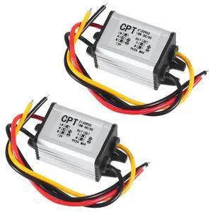 2pcs 12V to 9V Buck Converter DC 8-35V to 9V 2A 18W Voltage Regulator Power Supply Module, 9V 12V 24V Waterproof Car Volt Step Down Buck Converter 2pcs 12V to 9V Buck Converter DC 8-35V to 9V 2A 18W Voltage Regulator Power Supply Module, 9V 12V 24V Waterproof Car Volt Step Down Buck Converter