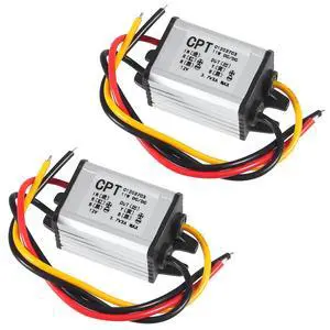 2pcs 12V to 3.7V Converter DC Step Down Buck Voltage Regulator Power Supply Transformer Module 3A 11W Waterproof Car Power Converter for Car Auto Motor 2pcs 12V to 3.7V Converter DC Step Down Buck Voltage Regulator Power Supply Transformer Module 3A 11W Waterproof Car Power Converter for Car Auto Motor