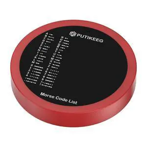 Morse Code Round Table Key morse code List Learning Shortwave Radio (Red) Morse Code Round Table Key morse code List Learning Shortwave Radio (Red)