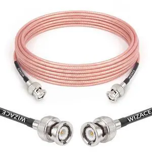 12ft BNC Male to Male Cable, RG316 Low Loss BNC Male to Male Extension Coax Cable for Antenna Analyzer, CB Radio, Security CCTV Camera 12ft BNC Male to Male Cable, RG316 Low Loss BNC Male to Male Extension Coax Cable for Antenna Analyzer, CB Radio, Security CCTV Camera