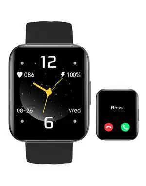 Smart Watches for Men Women (Answer/ Make Calls) Compatible with iPhone Android Phones, 1.85" Smartwatch Fitness Tracker with 100+ Sports Heart Rate Monitor Pedometer Sleep Tracker Waterproof (Black) Smart Watches for Men Women (Answer/ Make Calls) Compatible with iPhone Android Phones, 1.85" Smartwatch Fitness Tracker with 100+ Sports Heart Rate Monitor Pedometer Sleep Tracker Waterproof (Black)