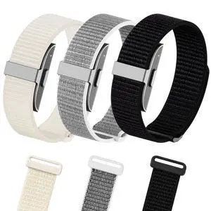 3 Pack Nylon Loop Bands for Hume Band Replacement Strap for Hume Band 1.0 | Hand Washable and Quick-drying, Soft Breathable Adjustable Wristband for Hume Health Band Fitness Tracker, Hook Loop Band 3 Pack Nylon Loop Bands for Hume Band Replacement Strap for Hume Band 1.0 | Hand Washable and Quick-drying, Soft Breathable Adjustable Wristband for Hume Health Band Fitness Tracker, Hook Loop Band