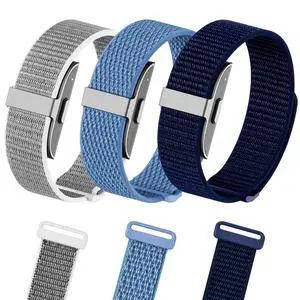 3 Pack Nylon Loop Bands for Hume Band Replacement Strap for Hume Band 1.0 | Hand Washable and Quick-drying, Soft Breathable Adjustable Wristband for Hume Health Band Fitness Tracker, Hook Loop Band 3 Pack Nylon Loop Bands for Hume Band Replacement Strap for Hume Band 1.0 | Hand Washable and Quick-drying, Soft Breathable Adjustable Wristband for Hume Health Band Fitness Tracker, Hook Loop Band
