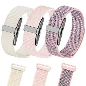 3 Pack Nylon Loop Bands for Hume Band Replacement Strap for Hume Band 1.0 | Hand Washable and Quick-drying, Soft Breathable Adjustable Wristband for Hume Health Band Fitness Tracker, Hook Loop Band 3 Pack Nylon Loop Bands for Hume Band Replacement Strap for Hume Band 1.0 | Hand Washable and Quick-drying, Soft Breathable Adjustable Wristband for Hume Health Band Fitness Tracker, Hook Loop Band