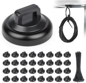 magnetic zip tie mount Magnetic Zip Ties Mount Base Holder with 100 Pcs Cable Zip Ties, Strong Magnet Wire Holder, Cable Management Clips for Electrical Wiring Home Office Outdoors Organization magnetic zip tie mount Magnetic Zip Ties Mount Base Holder with 100 Pcs Cable Zip Ties, Strong Magnet Wire Holder, Cable Management Clips for Electrical Wiring Home Office Outdoors Organization