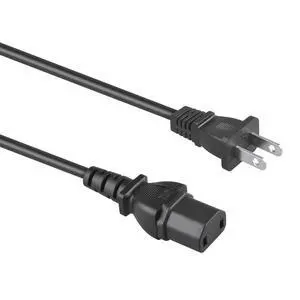 2 Prong UL Listed 6.6FT Long Cable AC Power Cord Replacement for Sony KDL-40VL160 KDL-40W4100 Bravia TV LED Cable Lead 2 Prong UL Listed 6.6FT Long Cable AC Power Cord Replacement for Sony KDL-40VL160 KDL-40W4100 Bravia TV LED Cable Lead