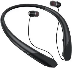 2026 Upgraded Bluetooth Headset - Wireless Neckband Bluetooth Headphones with Retractable Earbuds, Extended Battery Life, and Intuitive Controls for Sports, Office, and Travel (Black) 2026 Upgraded Bluetooth Headset - Wireless Neckband Bluetooth Headphones with Retractable Earbuds, Extended Battery Life, and Intuitive Controls for Sports, Office, and Travel (Black)