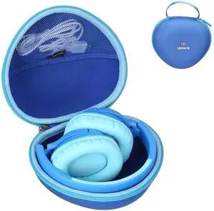Case Compatible with iClever BTH20 BTH18 BTH12 / eKids Minecraft Spiderman Jurassic Bluetooth Headphones, Portable Storage Bag for Accessories -Blue (Case only) Case Compatible with iClever BTH20 BTH18 BTH12 / eKids Minecraft Spiderman Jurassic Bluetooth Headphones, Portable Storage Bag for Accessories -Blue (Case only)