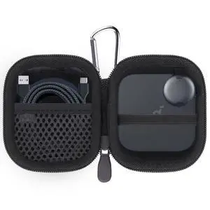 Hard Travel Case for Anker Soundcore Work Portable AI Voice Recorder | Shockproof, Water Resistant, Impact-resistant, Protective Storage Box, Smooth Zipper, Portable Carrying Box, Black Case Hard Travel Case for Anker Soundcore Work Portable AI Voice Recorder | Shockproof, Water Resistant, Impact-resistant, Protective Storage Box, Smooth Zipper, Portable Carrying Box, Black Case