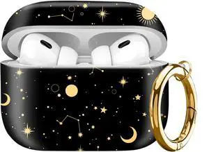 Compatible with AirPod Pro Case 2nd/1st Gen (2023/2022/2019),Shockproof Protective Cover with Keychain for Women,Cute Charging Case for Airpod Pro 2/1(Starry Cosmos Stars) Compatible with AirPod Pro Case 2nd/1st Gen (2023/2022/2019),Shockproof Protective Cover with Keychain for Women,Cute Charging Case for Airpod Pro 2/1(Starry Cosmos Stars)