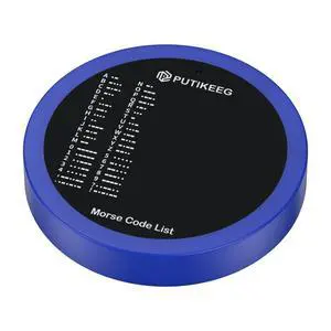 Morse Code Round Table Key morse code List Learning Shortwave Radio (Blue) Morse Code Round Table Key morse code List Learning Shortwave Radio (Blue)