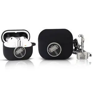 Case for Samsung Galaxy Buds 3 and for Galaxy Buds 3 Pro Earbuds with Doll and Carabiner, Silicone Charging Shockproof Protective Cover with Cartoon Skin Design for Man Woman Teen Case for Samsung Galaxy Buds 3 and for Galaxy Buds 3 Pro Earbuds with Doll and Carabiner, Silicone Charging Shockproof Protective Cover with Cartoon Skin Design for Man Woman Teen