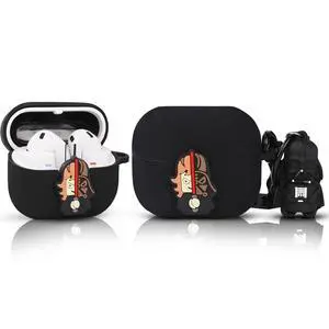 Case for Samsung Galaxy Buds 3 and for Galaxy Buds 3 Pro Earbuds with Doll and Carabiner, Silicone Charging Shockproof Protective Cover with Cartoon Skin Design for Man Woman Teen (BKsoldier) Case for Samsung Galaxy Buds 3 and for Galaxy Buds 3 Pro Earbuds with Doll and Carabiner, Silicone Charging Shockproof Protective Cover with Cartoon Skin Design for Man Woman Teen (BKsoldier)
