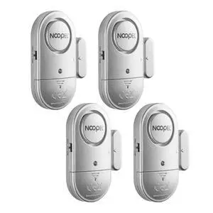 Door Alarms When Opened 4 Pack, New Version with Two Volume Levels, Window Alarm Sensors for Kids Safety Burglar Intruder Entry Alert, DIY Home Security, Battery Operated Door Alarms When Opened 4 Pack, New Version with Two Volume Levels, Window Alarm Sensors for Kids Safety Burglar Intruder Entry Alert, DIY Home Security, Battery Operated