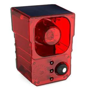 Solar Motion Sensor Alarm Outdoor - Support Recording&±Volume, 129db Loud Noise Maker, Barking Dog&Gunshot Siren, Wide-Angle Sensing Motion Detector, with USB&Remote Controller, Detect Intruder Solar Motion Sensor Alarm Outdoor - Support Recording&±Volume, 129db Loud Noise Maker, Barking Dog&Gunshot Siren, Wide-Angle Sensing Motion Detector, with USB&Remote Controller, Detect Intruder
