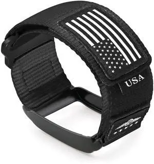 Rugged Nylon Sport Wristband with Alloy Bumper Compatible with Whoop 4.0, Sport Strap with Stars-Stripes Flag for Whoop 4.0 Band Rugged Nylon Sport Wristband with Alloy Bumper Compatible with Whoop 4.0, Sport Strap with Stars-Stripes Flag for Whoop 4.0 Band