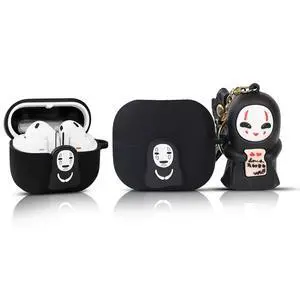 Case for Samsung Galaxy Buds 3 and for Galaxy Buds 3 Pro Earbuds with Doll and Carabiner, Silicone Charging Shockproof Protective Cover with Cartoon Skin Design for Man Woman Teen (Faceless) Case for Samsung Galaxy Buds 3 and for Galaxy Buds 3 Pro Earbuds with Doll and Carabiner, Silicone Charging Shockproof Protective Cover with Cartoon Skin Design for Man Woman Teen (Faceless)