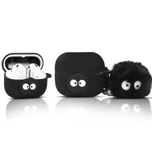 Case for Samsung Galaxy Buds 3 and for Galaxy Buds 3 Pro Earbuds with Doll and Carabiner, Silicone Charging Shockproof Protective Cover with Cartoon Skin Design for Man Woman Teen Case for Samsung Galaxy Buds 3 and for Galaxy Buds 3 Pro Earbuds with Doll and Carabiner, Silicone Charging Shockproof Protective Cover with Cartoon Skin Design for Man Woman Teen