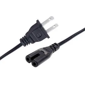 2 Prong Power Cord for Bose Bass Module 500 700 Subwoofer Replacement Power Cord 8ft IEC C7 AC Cable 2 Prong Power Cord for Bose Bass Module 500 700 Subwoofer Replacement Power Cord 8ft IEC C7 AC Cable