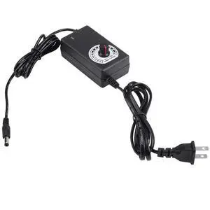 AC to DC Adapter Converter 3-12V 2A Adjustable Power Supply Motor Speed Controller with US Plug AC to DC Adapter Converter 3-12V 2A Adjustable Power Supply Motor Speed Controller with US Plug