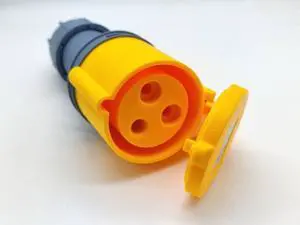 CEE Industrial Socket Connector, IEC60309 3pin 32A Female Industrial Connector Socket 110V-130V 50/60Hz 2P+E 4h 2P+E Waterproof IP44 CEE Industrial Socket Connector, IEC60309 3pin 32A Female Industrial Connector Socket 110V-130V 50/60Hz 2P+E 4h 2P+E Waterproof IP44