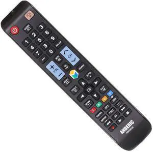 Universal Replacement Remote Control Compatible with Samsung LCD LED HDTV | 3D and for Smart TVs - No Programming Needed - RR580A - Replacement Remote Universal Replacement Remote Control Compatible with Samsung LCD LED HDTV | 3D and for Smart TVs - No Programming Needed - RR580A - Replacement Remote