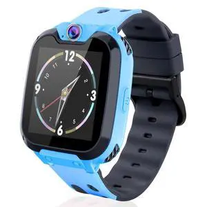 Smart Watch for Kids Boys Girls, Blue | 26 Puzzle Games, HD Camera, Video Music Player, Pedometer & Flashlight, Alarm Clock & Learn Card, Audio Book Smart Watch for Kids Boys Girls, Blue | 26 Puzzle Games, HD Camera, Video Music Player, Pedometer & Flashlight, Alarm Clock & Learn Card, Audio Book