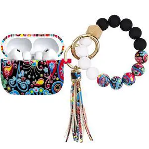 AirPods Pro 3 Case (2025), Shockproof Soft Silicone Case Cover Compatible with Apple Airpods Pro3 Case, Cute Skin Cover with Bracelet Lanyard and Keychain for Men and Women (Jellyfish) AirPods Pro 3 Case (2025), Shockproof Soft Silicone Case Cover Compatible with Apple Airpods Pro3 Case, Cute Skin Cover with Bracelet Lanyard and Keychain for Men and Women (Jellyfish)