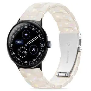 Compatible with Google Pixel Watch 4 45mm Bands/Pixel Watch 3 45mm Band Resin, Bracelet Strap for Pixel 3/4 Watch Band 45mm Accessory Women Man Wristband Replacement with Stainless Steel Buckle Compatible with Google Pixel Watch 4 45mm Bands/Pixel Watch 3 45mm Band Resin, Bracelet Strap for Pixel 3/4 Watch Band 45mm Accessory Women Man Wristband Replacement with Stainless Steel Buckle