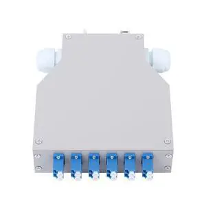 LC-UPC 6 Duplex 12 Port DIN Rail SM Fiber Optic Enclosure ODF (Includes Pigtail and 6PC Coupler) LC-UPC 6 Duplex 12 Port DIN Rail SM Fiber Optic Enclosure ODF (Includes Pigtail and 6PC Coupler)