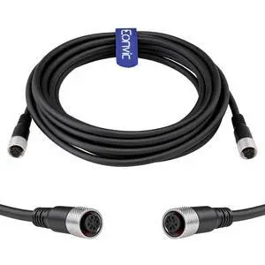 Industrial M12 A Code 4 Pin Female to Female Connector Molded PVC Aviation Sensor Cable (5m) Industrial M12 A Code 4 Pin Female to Female Connector Molded PVC Aviation Sensor Cable (5m)
