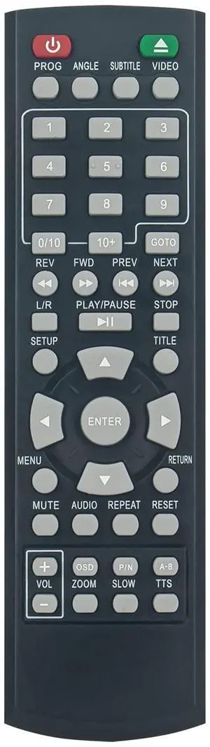 Replace Remote Control Compatible with Onn Upscaling HDMI DVD Player | 100008761OA ONA18DP001 ONA19DP005 LR03 100008761 100093892 Replace Remote Control Compatible with Onn Upscaling HDMI DVD Player | 100008761OA ONA18DP001 ONA19DP005 LR03 100008761 100093892