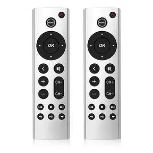 2PC Universal Replacement Remote for Aple TV 4K/ Gen 1 2 3 4/ HD A2843 A2737 A2169 A1842 A1625 A1427 A1469 A1378 A1218 (NO Voice 2PC Universal Replacement Remote for Aple TV 4K/ Gen 1 2 3 4/ HD A2843 A2737 A2169 A1842 A1625 A1427 A1469 A1378 A1218 (NO Voice