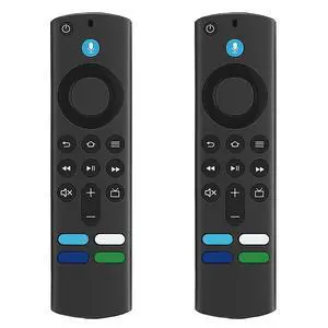 L5B83G 3rd Gen Voice-Activated Remote Control - Compatible with Smart TV Stick (2nd Gen, 3rd Gen, Lite, 4K), TV Cube (1st & 2nd Gen) - Package Includes 2 Units L5B83G 3rd Gen Voice-Activated Remote Control - Compatible with Smart TV Stick (2nd Gen, 3rd Gen, Lite, 4K), TV Cube (1st & 2nd Gen) - Package Includes 2 Units