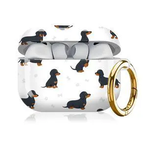 Compatible with AirPod Pro 3rd Generation Case 2025,Fashion Protective Cover with Keychain, Anti-Scratch, Drop Protection,Shockproof Cover for AirPod Pro 3 Women(Dachshund Dog Paws) Compatible with AirPod Pro 3rd Generation Case 2025,Fashion Protective Cover with Keychain, Anti-Scratch, Drop Protection,Shockproof Cover for AirPod Pro 3 Women(Dachshund Dog Paws)