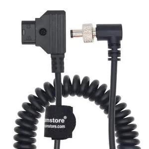 Locking DC 5.5 2.1 to D Tap Coiled Power Cable for Video Devices PIX-E7 PIX-E5 7 Touchscreen Display Hollyland Mars 400s Amaran 60X (Coiled Cable, Angle Locking DC) Locking DC 5.5 2.1 to D Tap Coiled Power Cable for Video Devices PIX-E7 PIX-E5 7 Touchscreen Display Hollyland Mars 400s Amaran 60X (Coiled Cable, Angle Locking DC)