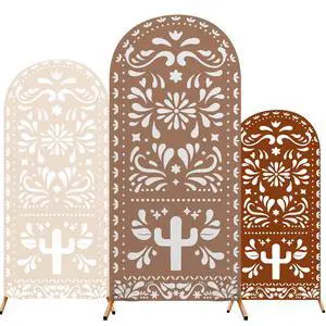3 Pcs Mexican Cielito Lindo Arch Backdrop Cover 4ft 5ft 6ft 2-sided Stretchy Arch Stand Covers for Mexico Talavera Wedding Birthday Baby Shower Party Decor (Only Cover) 3 Pcs Mexican Cielito Lindo Arch Backdrop Cover 4ft 5ft 6ft 2-sided Stretchy Arch Stand Covers for Mexico Talavera Wedding Birthday Baby Shower Party Decor (Only Cover)