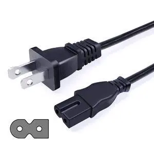 8ft Power Cord Replacement for Bose 321 Speaker System 2 Prong AC Cable | Replacement for Bose Cinemate I II III GS GSX Acoustimass 10 Series IV 8ft Power Cord Replacement for Bose 321 Speaker System 2 Prong AC Cable | Replacement for Bose Cinemate I II III GS GSX Acoustimass 10 Series IV