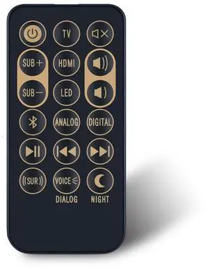 Replacement Remote Control for Klipsch Soundbar RSB-3 RSB-8 RSB-6 R4B R-4B RSB-11 RSB-14 Sound Bar Replacement Remote Control for Klipsch Soundbar RSB-3 RSB-8 RSB-6 R4B R-4B RSB-11 RSB-14 Sound Bar