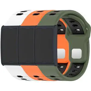 3 Pack Compatible for Amazfit Helio Strap Silicone Band- Soft Breathable Waterproof Sport, Adjustable for Women Men 3 Pack Compatible for Amazfit Helio Strap Silicone Band- Soft Breathable Waterproof Sport, Adjustable for Women Men