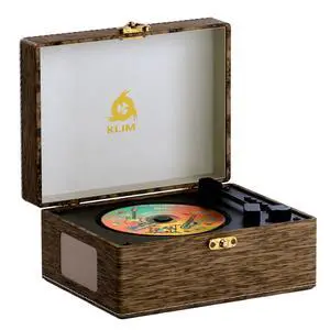 Retro CD Player Vintage Style CD Player with Speakers, Bluetooth Receiver, AUX, USB, Rechargeable Battery, Mini Record Player Look, Small Cute CD Music Box for Home Decor - Wood Retro CD Player Vintage Style CD Player with Speakers, Bluetooth Receiver, AUX, USB, Rechargeable Battery, Mini Record Player Look, Small Cute CD Music Box for Home Decor - Wood